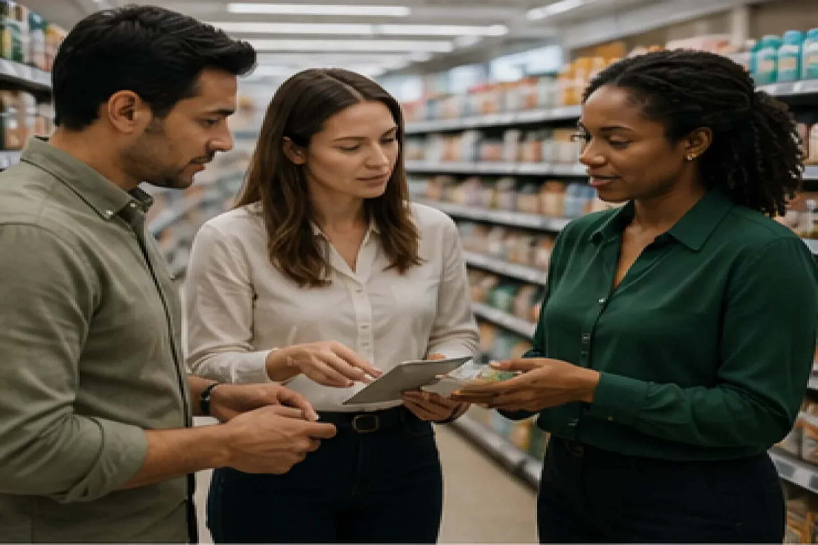 Consumer goods brand talent in retail