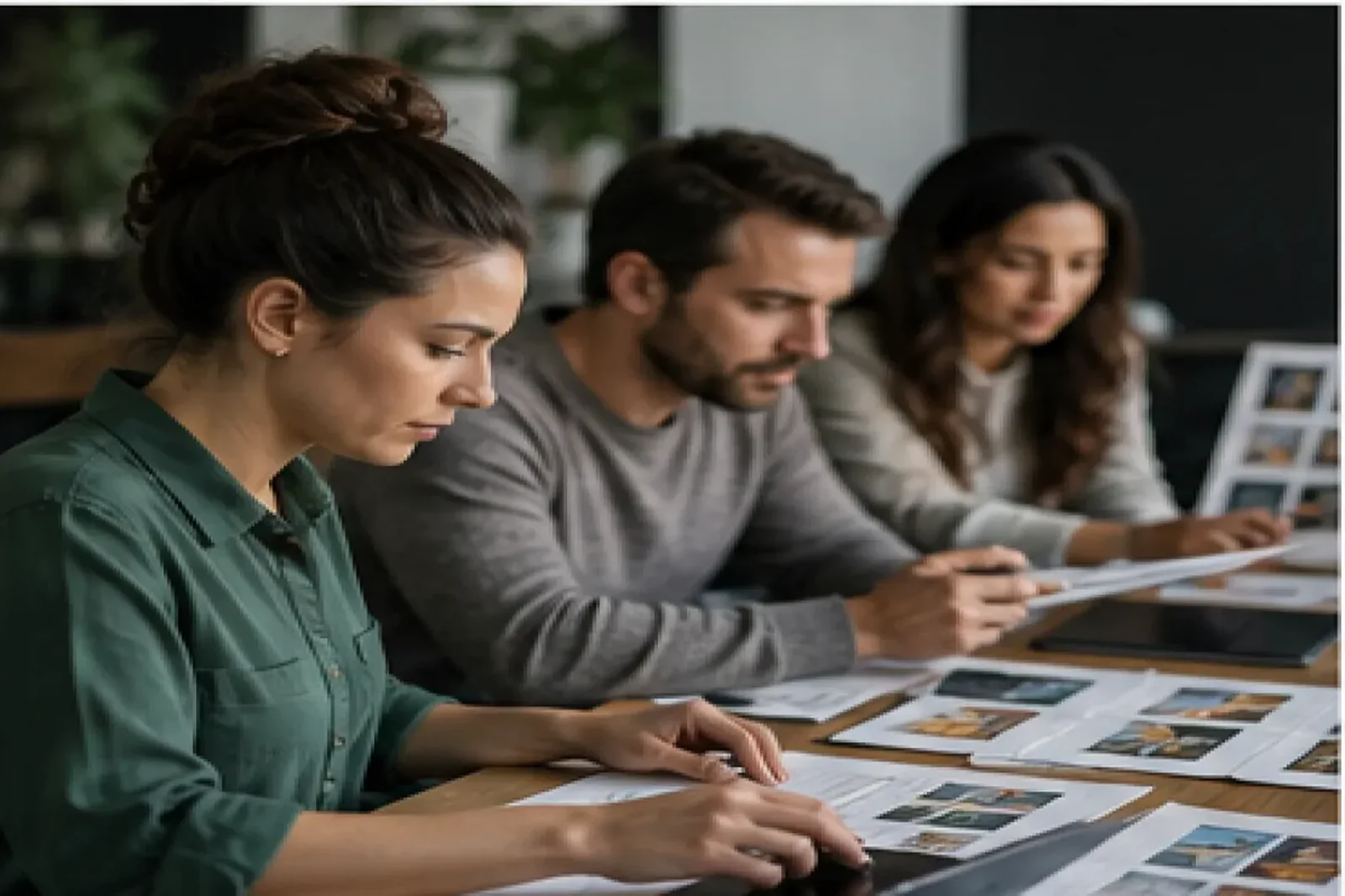 Contract marketing talent supporting a creative team