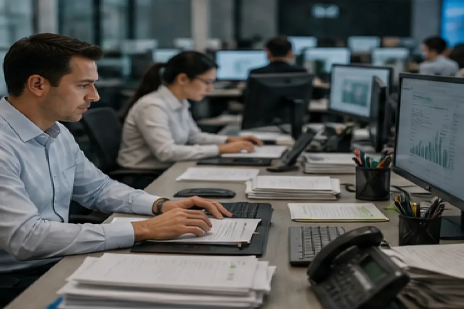 Finance and accounting talent shortage hiring team
