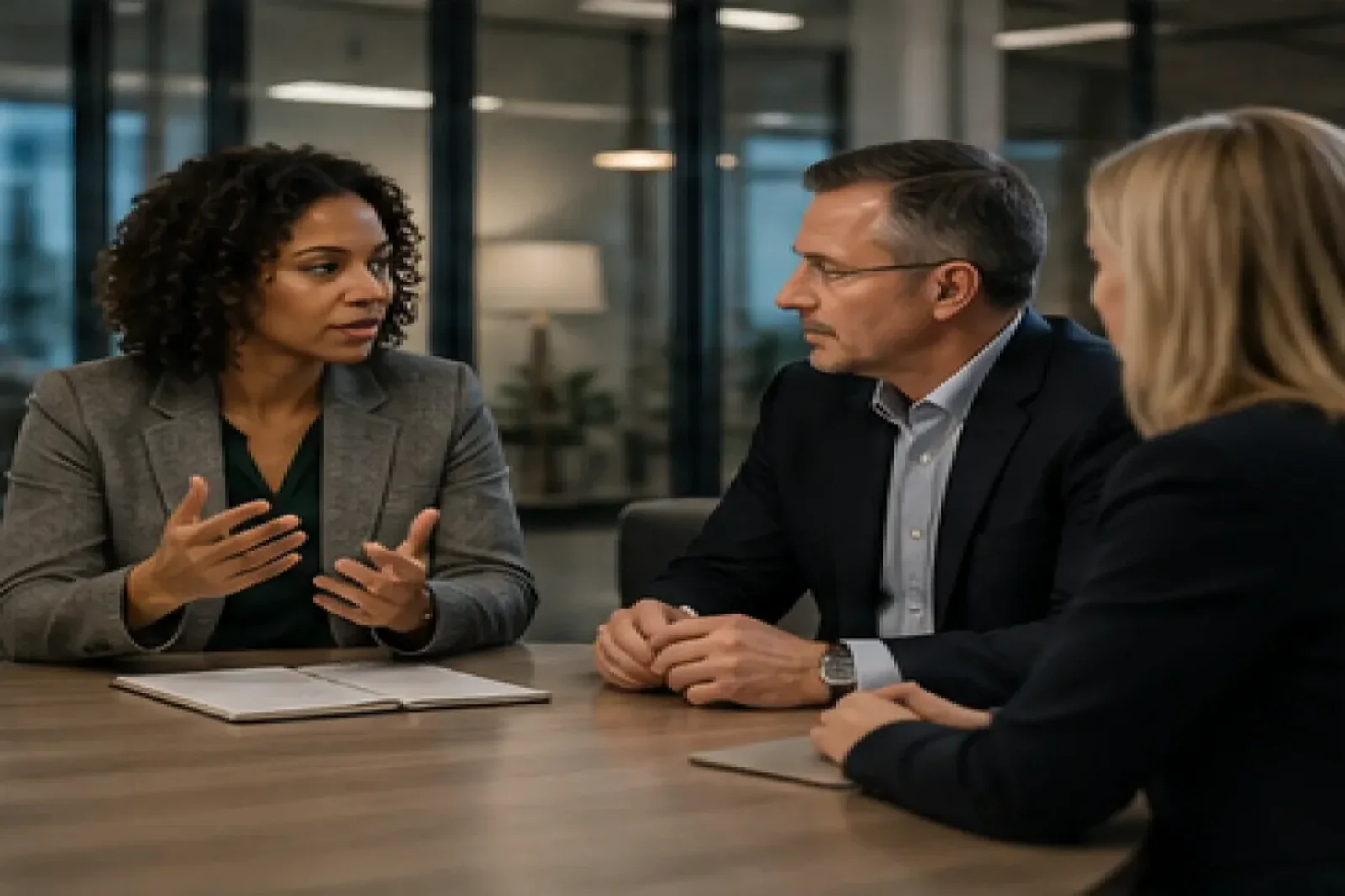 General counsel leadership team planning legal talent