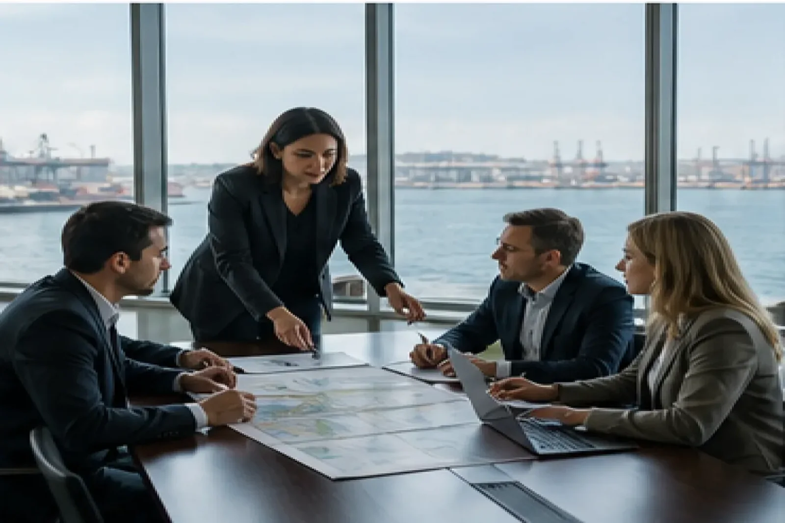 Maritime recruitment strategy with harbor operations team