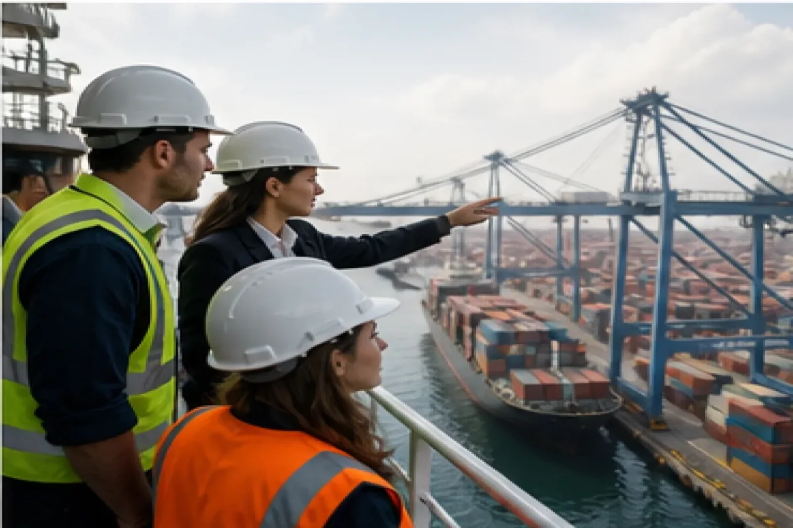 Maritime workforce planning at a commercial port