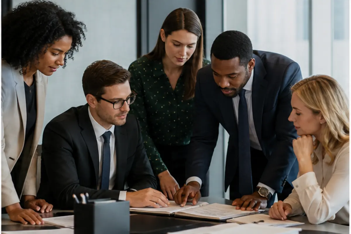 Legal staffing agency specialized talent team