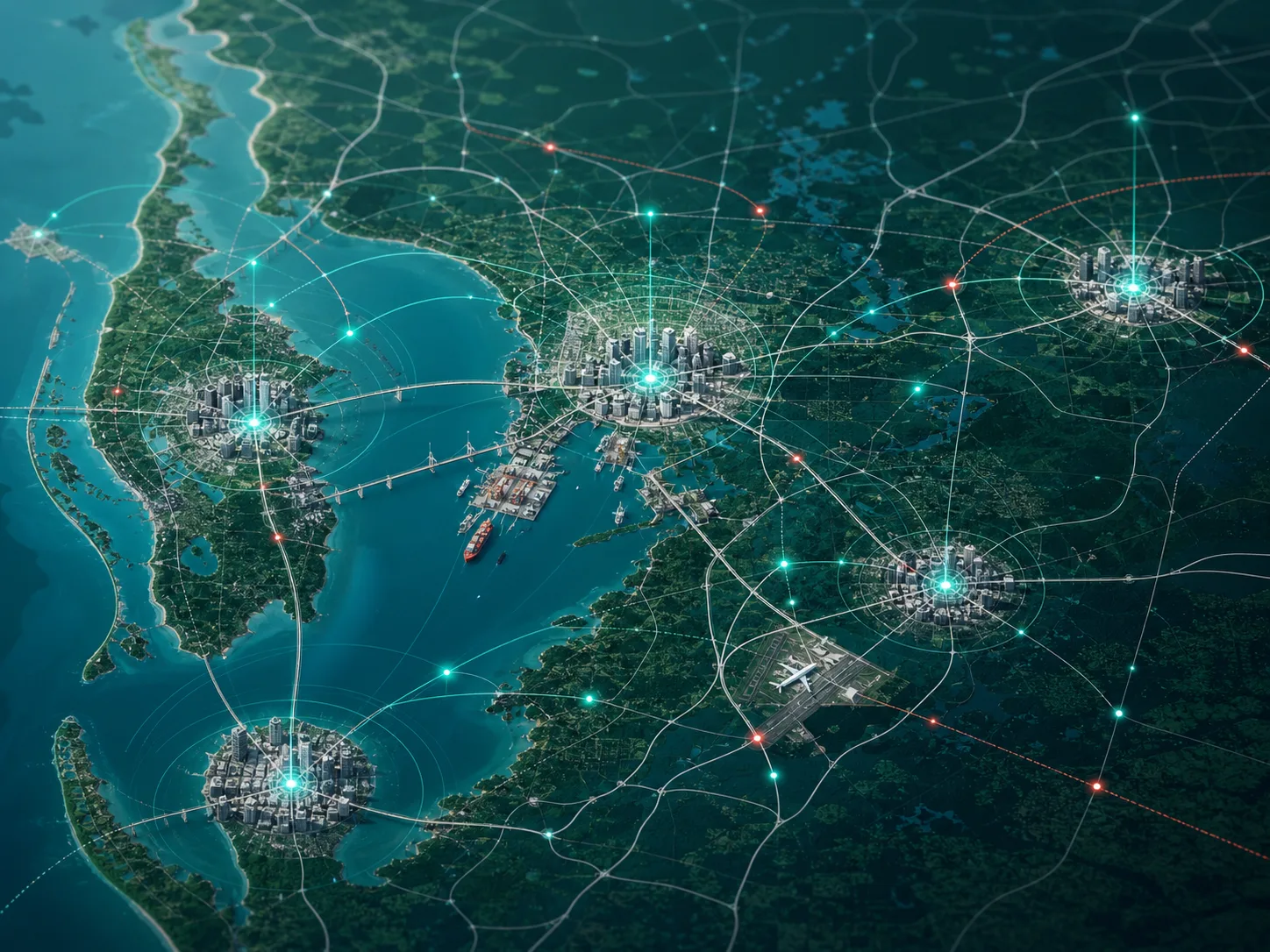Technology-forward map of the Tampa Bay talent network